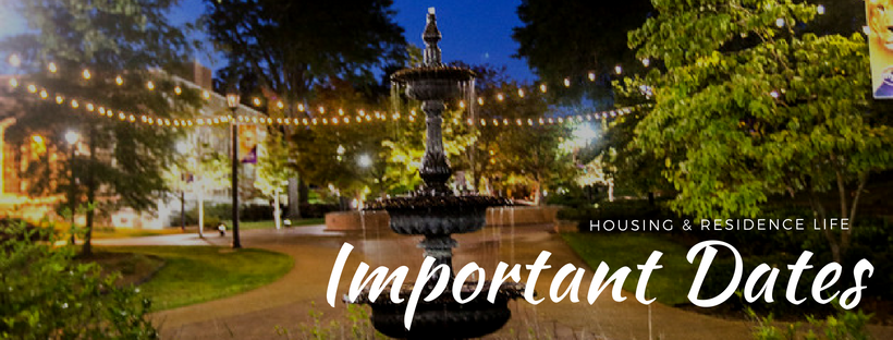 HRL Important Dates