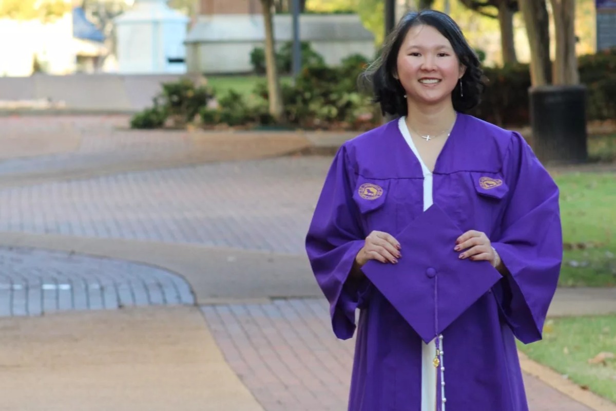 Jade Gann is the 16th student recipient of a U.S. Student Fulbright.